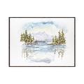 Picture of Reflections of the North II _GroupedProduct_Rectangle_Landscape_Canvas_Framed_