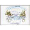 Picture of Reflections of the North II _GroupedProduct_Rectangle_Landscape_Canvas_Framed_