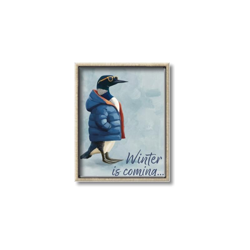 Picture of Winter is Coming II _GroupedProduct_Rectangle_Portrait_Canvas_Framed_