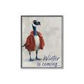 Picture of Winter is Coming III _GroupedProduct_Rectangle_Portrait_Canvas_Framed_