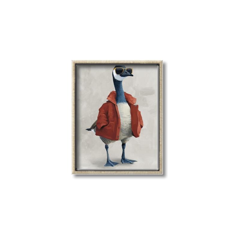Picture of Cool Goose _GroupedProduct_Rectangle_Portrait_Canvas_Framed_