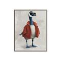 Picture of Cool Goose _GroupedProduct_Rectangle_Portrait_Canvas_Framed_