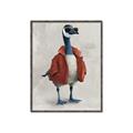 Picture of Cool Goose _GroupedProduct_Rectangle_Portrait_Canvas_Framed_