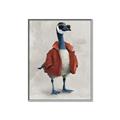 Picture of Cool Goose _GroupedProduct_Rectangle_Portrait_Canvas_Framed_