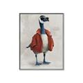 Picture of Cool Goose _GroupedProduct_Rectangle_Portrait_Canvas_Framed_