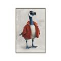 Picture of Cool Goose _GroupedProduct_Rectangle_Portrait_Canvas_Framed_
