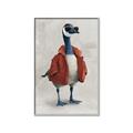 Picture of Cool Goose _GroupedProduct_Rectangle_Portrait_Canvas_Framed_