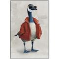 Picture of Cool Goose _GroupedProduct_Rectangle_Portrait_Canvas_Framed_