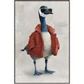 Picture of Cool Goose _GroupedProduct_Rectangle_Portrait_Canvas_Framed_