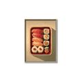 Picture of Bento Box _GroupedProduct_Rectangle_Portrait_Canvas_Framed_
