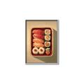 Picture of Bento Box _GroupedProduct_Rectangle_Portrait_Canvas_Framed_