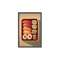 Picture of Bento Box _GroupedProduct_Rectangle_Portrait_Canvas_Framed_
