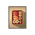 Picture of Bento Box _GroupedProduct_Rectangle_Portrait_Canvas_Framed_