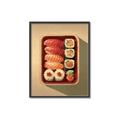 Picture of Bento Box _GroupedProduct_Rectangle_Portrait_Canvas_Framed_
