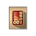 Picture of Bento Box _GroupedProduct_Rectangle_Portrait_Canvas_Framed_