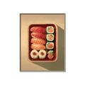 Picture of Bento Box _GroupedProduct_Rectangle_Portrait_Canvas_Framed_
