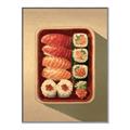 Picture of Bento Box _GroupedProduct_Rectangle_Portrait_Canvas_Framed_