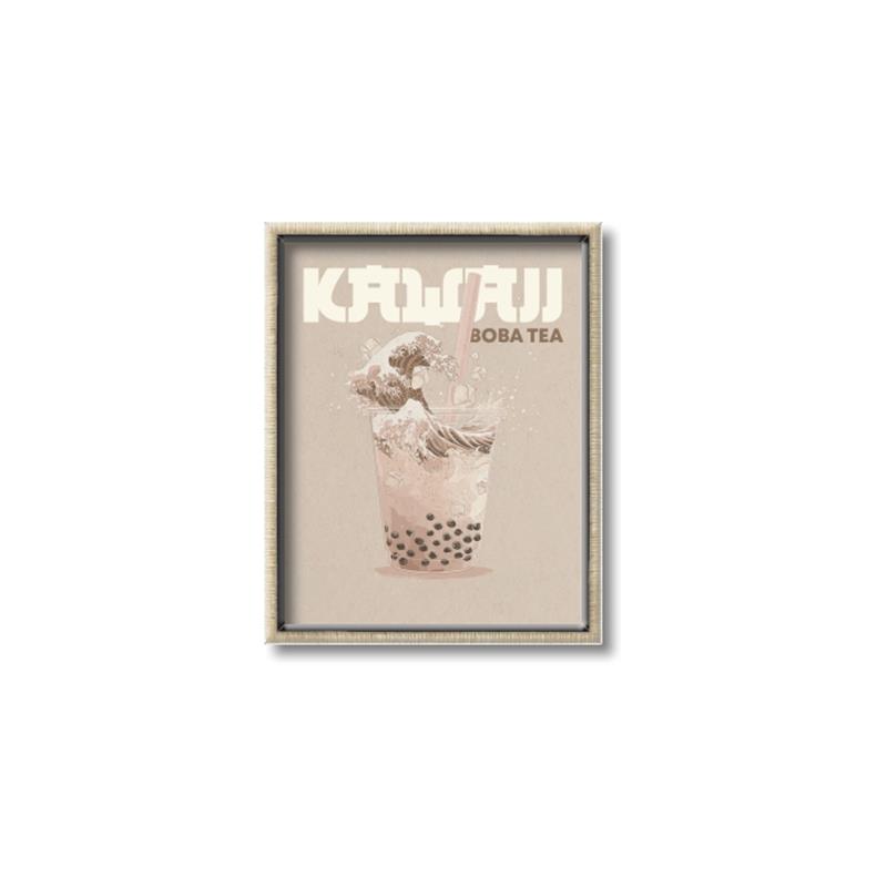 Picture of Boba Tea _GroupedProduct_Rectangle_Portrait_Canvas_Framed_