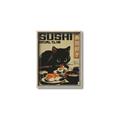 Picture of The Salmon Thief _GroupedProduct_Rectangle_Portrait_Canvas_Framed_