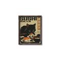 Picture of The Salmon Thief _GroupedProduct_Rectangle_Portrait_Canvas_Framed_