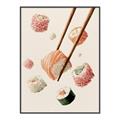 Picture of Sushi Situation _GroupedProduct_Rectangle_Portrait_Canvas_Framed_
