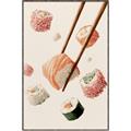 Picture of Sushi Situation _GroupedProduct_Rectangle_Portrait_Canvas_Framed_