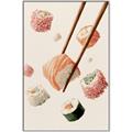 Picture of Sushi Situation _GroupedProduct_Rectangle_Portrait_Canvas_Framed_