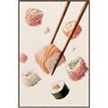 Picture of Sushi Situation _GroupedProduct_Rectangle_Portrait_Canvas_Framed_