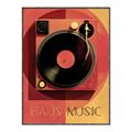 Picture of Haus Music  _GroupedProduct_Rectangle_Portrait_Canvas_Framed_