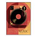 Picture of Haus Music  _GroupedProduct_Rectangle_Portrait_Canvas_Framed_