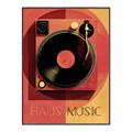 Picture of Haus Music  _GroupedProduct_Rectangle_Portrait_Canvas_Framed_