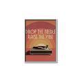 Picture of Drop the Needle, Raise the Vibe _GroupedProduct_Rectangle_Portrait_Canvas_Framed_