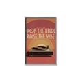 Picture of Drop the Needle, Raise the Vibe _GroupedProduct_Rectangle_Portrait_Canvas_Framed_