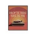 Picture of Drop the Needle, Raise the Vibe _GroupedProduct_Rectangle_Portrait_Canvas_Framed_