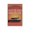Picture of Drop the Needle, Raise the Vibe _GroupedProduct_Rectangle_Portrait_Canvas_Framed_