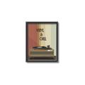 Picture of Vinyl and Chill _GroupedProduct_Rectangle_Portrait_Canvas_Framed_