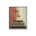 Picture of Vinyl and Chill _GroupedProduct_Rectangle_Portrait_Canvas_Framed_