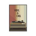 Picture of Vinyl and Chill _GroupedProduct_Rectangle_Portrait_Canvas_Framed_