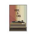 Picture of Vinyl and Chill _GroupedProduct_Rectangle_Portrait_Canvas_Framed_