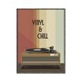 Picture of Vinyl and Chill _GroupedProduct_Rectangle_Portrait_Canvas_Framed_