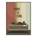 Picture of Vinyl and Chill _GroupedProduct_Rectangle_Portrait_Canvas_Framed_
