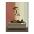 Picture of Vinyl and Chill _GroupedProduct_Rectangle_Portrait_Canvas_Framed_