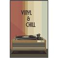 Picture of Vinyl and Chill _GroupedProduct_Rectangle_Portrait_Canvas_Framed_