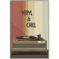 Picture of Vinyl and Chill _GroupedProduct_Rectangle_Portrait_Canvas_Framed_