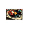 Picture of Disk Jockey  _GroupedProduct_Rectangle_Landscape_Canvas_Framed_