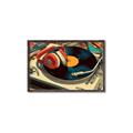 Picture of Disk Jockey  _GroupedProduct_Rectangle_Landscape_Canvas_Framed_