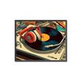 Picture of Disk Jockey  _GroupedProduct_Rectangle_Landscape_Canvas_Framed_