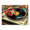 Picture of Disk Jockey  _GroupedProduct_Rectangle_Landscape_Canvas_Framed_