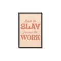Picture of Born to Slay, Forced to Work _GroupedProduct_Rectangle_Portrait_Canvas_Framed_
