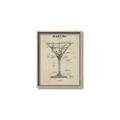Picture of The Anatomy of a Martini _GroupedProduct_Rectangle_Portrait_Canvas_Framed_